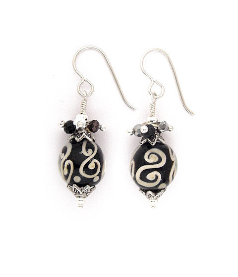 Black Beauty Earring - #1109-E3