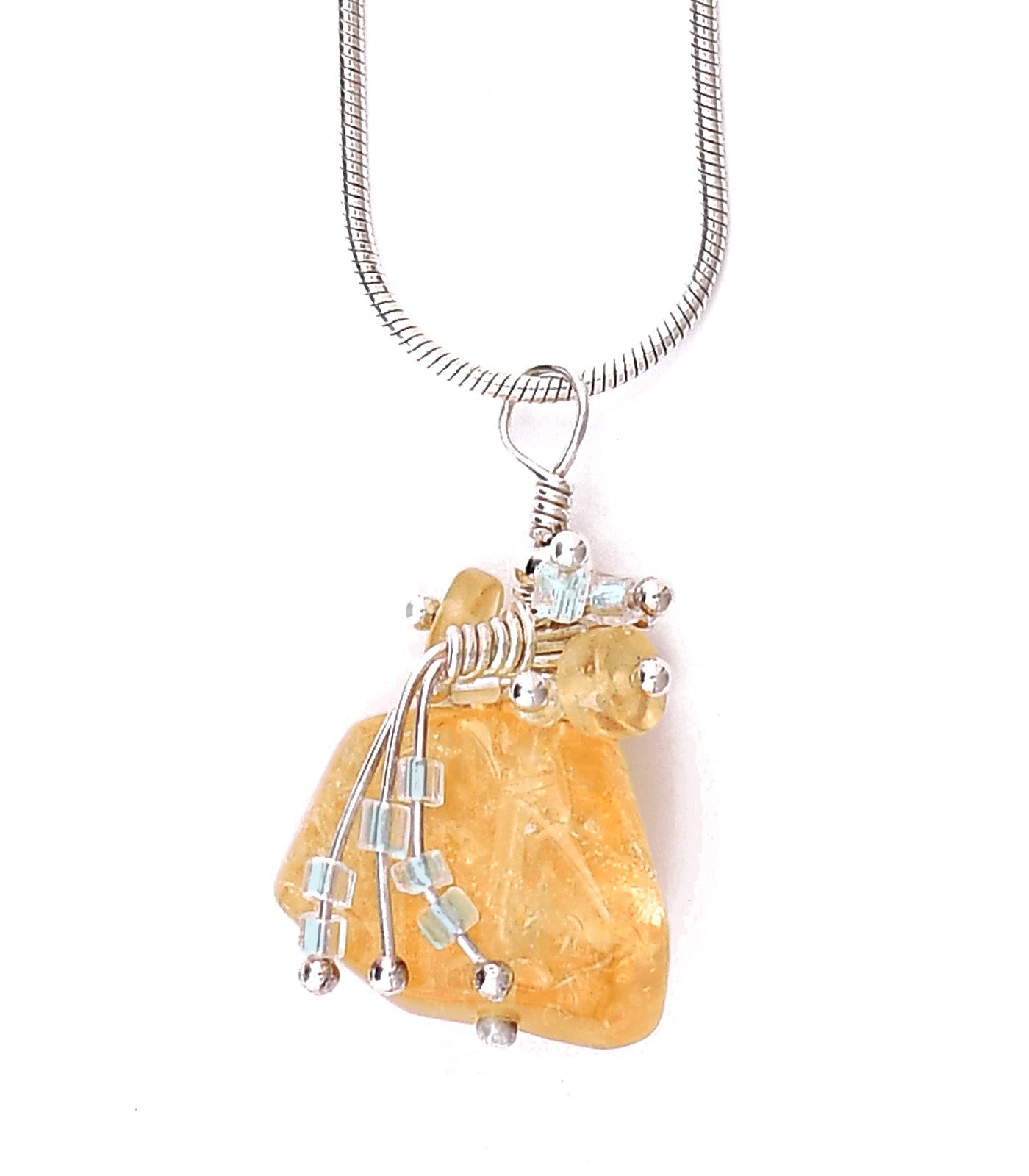 Citrine Necklace - #901-N