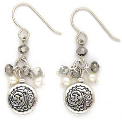 Silver Solstice Earring - #1072-E2