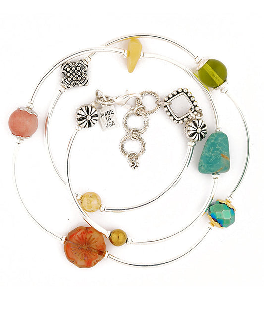 Triple Wrap Bracelet - #1186-EB