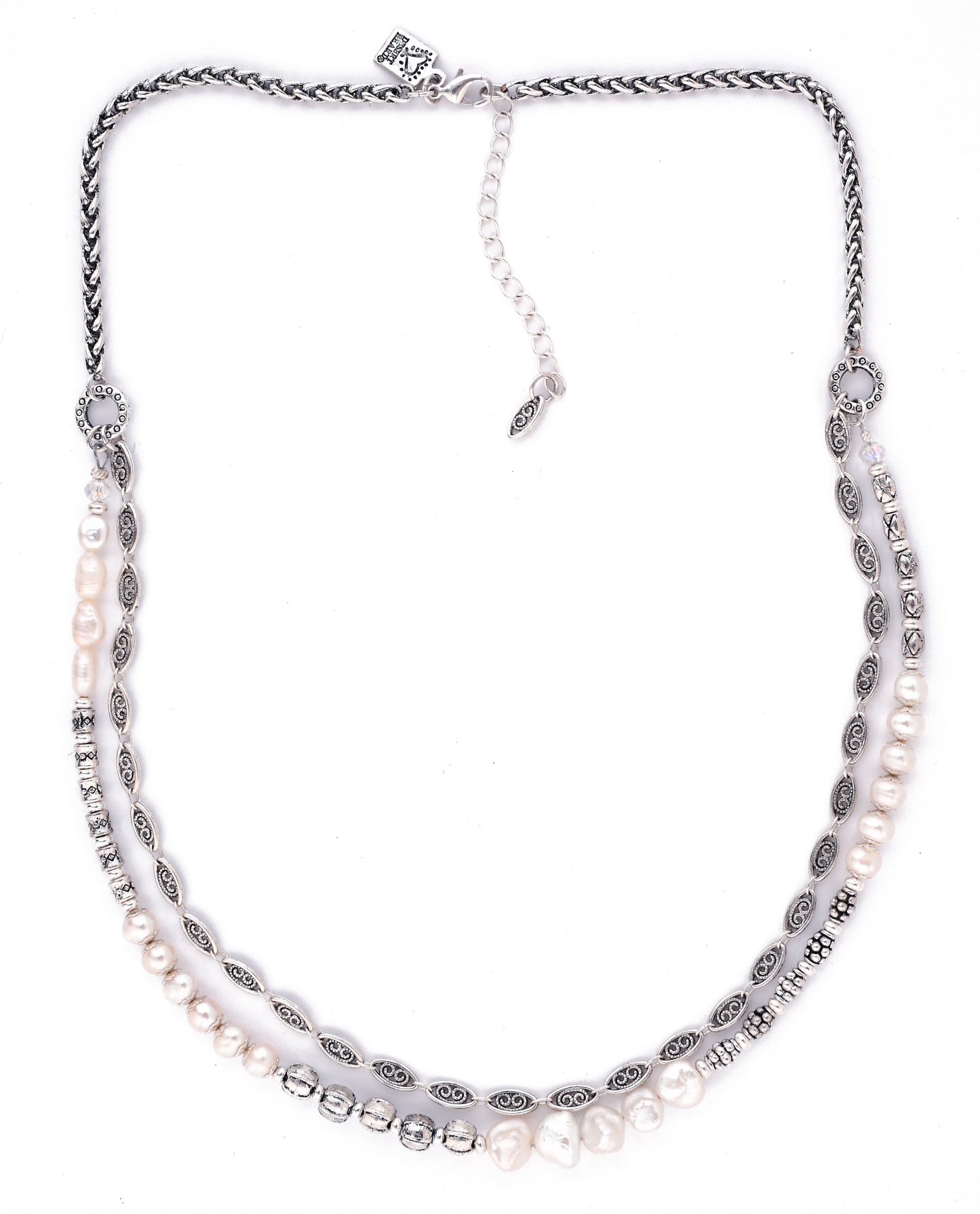 Classic Pearl Necklace- #1189-MN