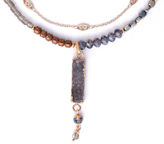 Drama Queen Necklace - #1201-MN