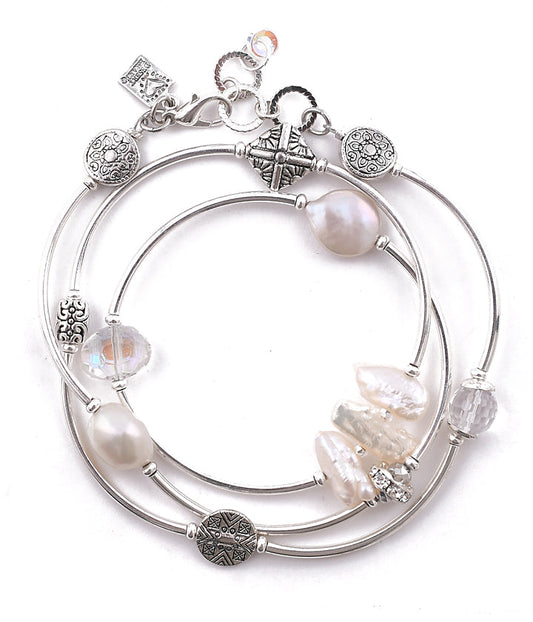 Triple Wrap Bracelet - #581-EB37