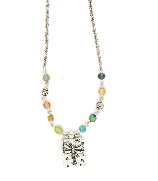 Dragonfly Necklace - #555-LKN4C